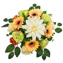 STROIK NA GRÓB KOMPOZYCJA NA CMENTARZ RÓŻA SŁONECZNIK